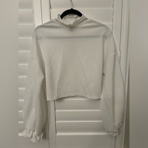 SHEIN White Long Sleeve Top